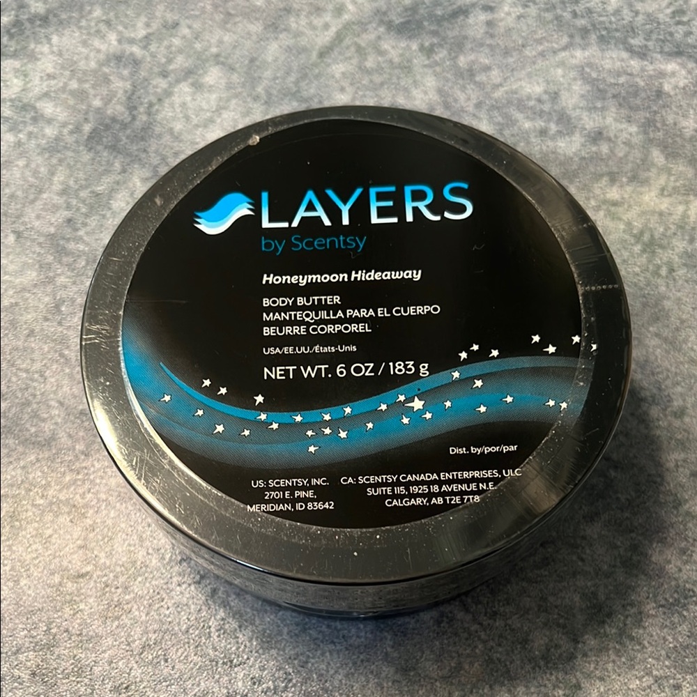 Scentsy Layers Honeymoon Hideaway Body Butter